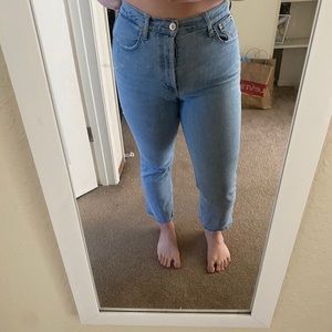 Zara straight leg jeans!